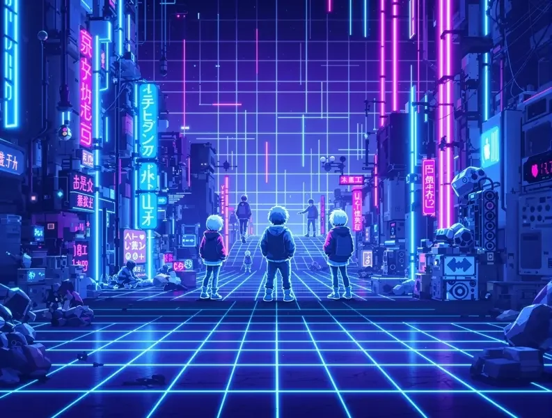 像素动画实验室 实验项目示意图